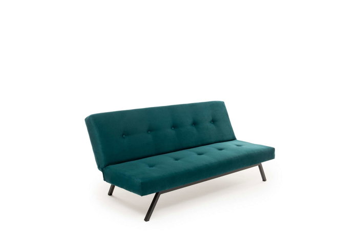 Atelier Del Sofa Zola - Sofá-Cama de 3 Plazas Verde Petróleo Atelier Del Sofa Zola - Sofá-Cama de 3 Plazas Verde Petróleo